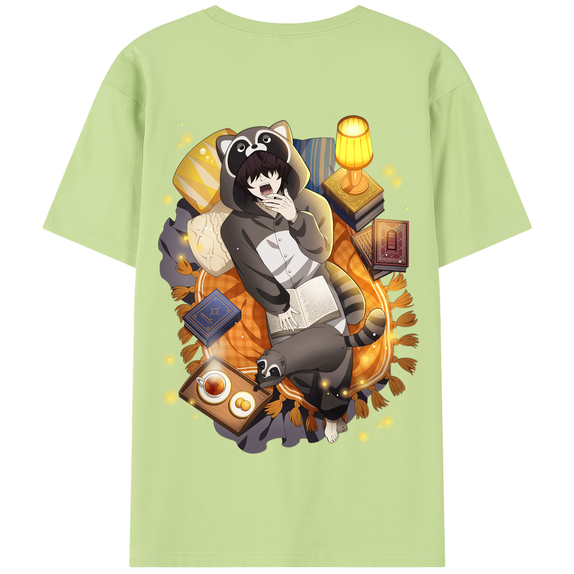 （画像用） 文豪ストレイドッグス Bungo Stray Dogs 綿100％半袖Tシャツ（背面プリント）